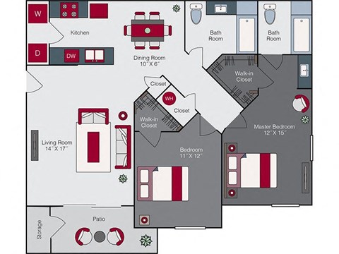 High Rock 2D Pyramid floor plan